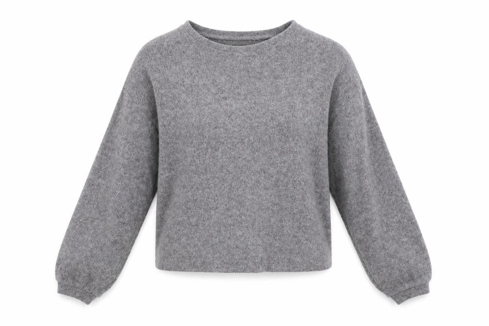 New Look Womens Grey  Knit Pullover Jumper Size M