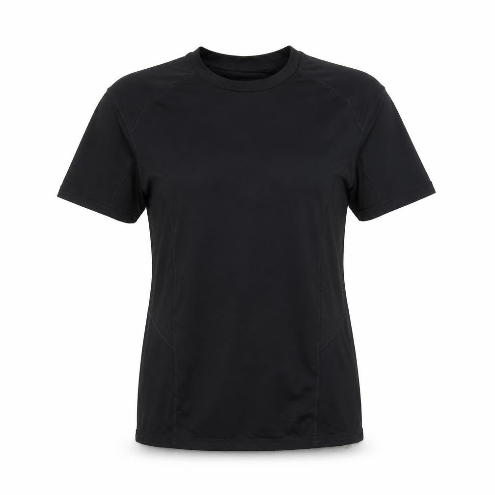 Optivent Womens Black   Basic T-Shirt Size M