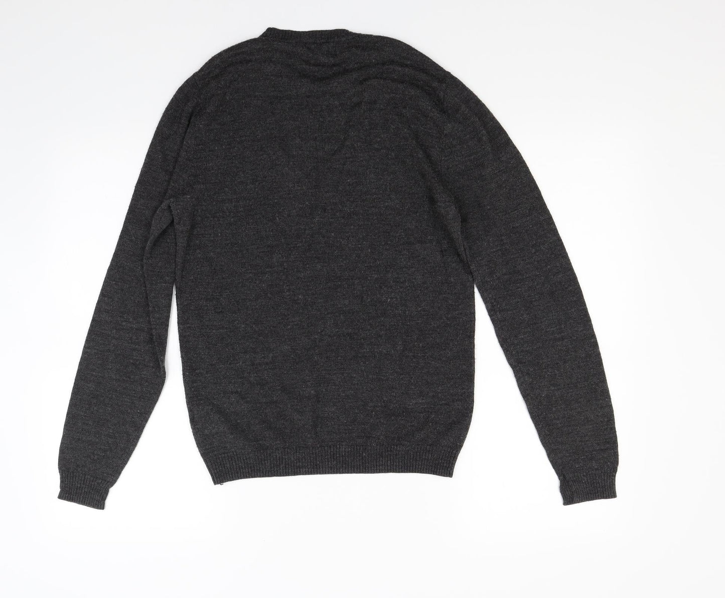 Oasis Womens Grey  Knit Pullover Jumper Size M