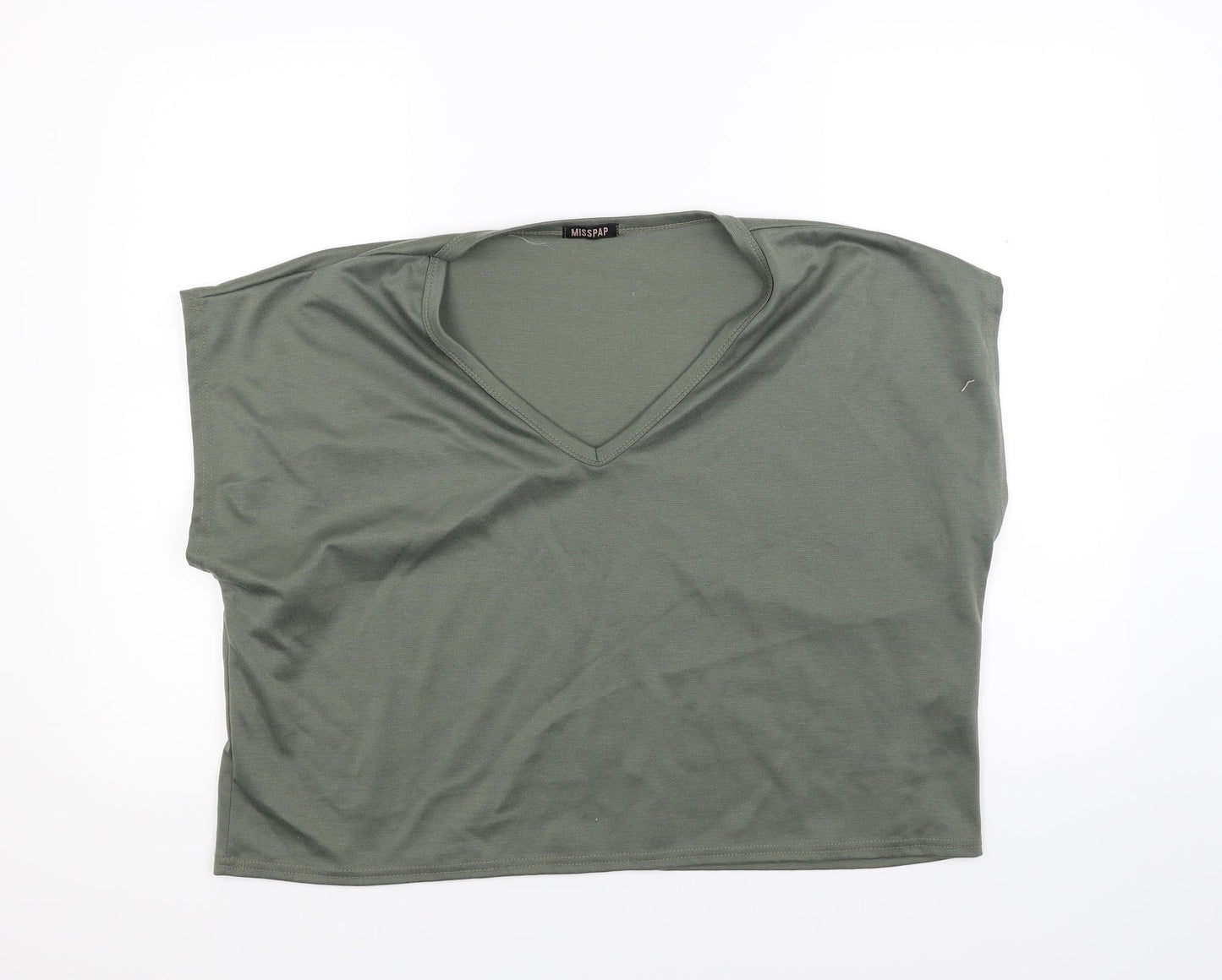 Misspap Womens Green   Basic Tank Size M