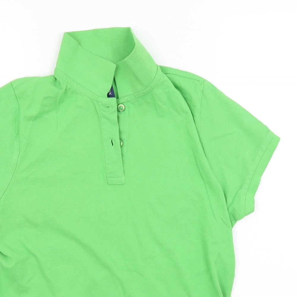 A south & fox Mens Green    Polo Size M