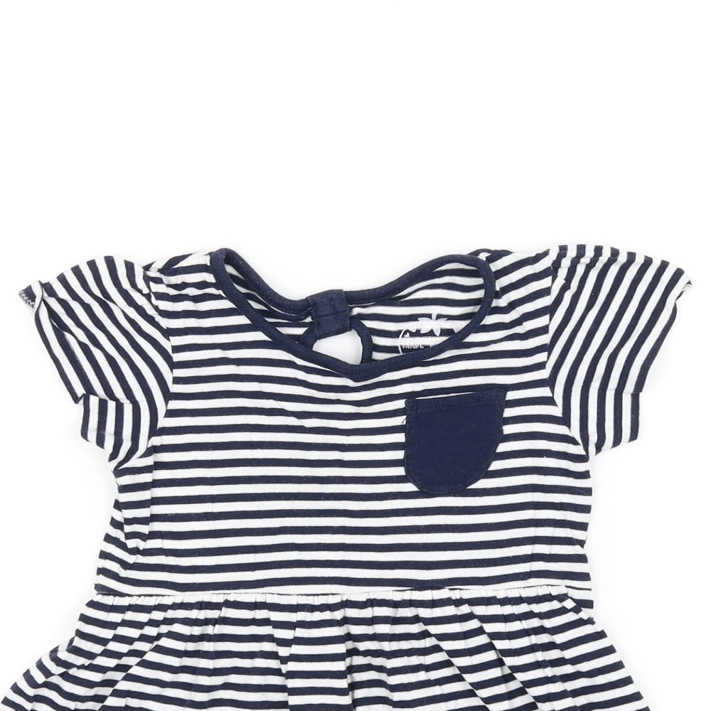Young Dimension  Blue Striped  A-Line  Size 36 Months