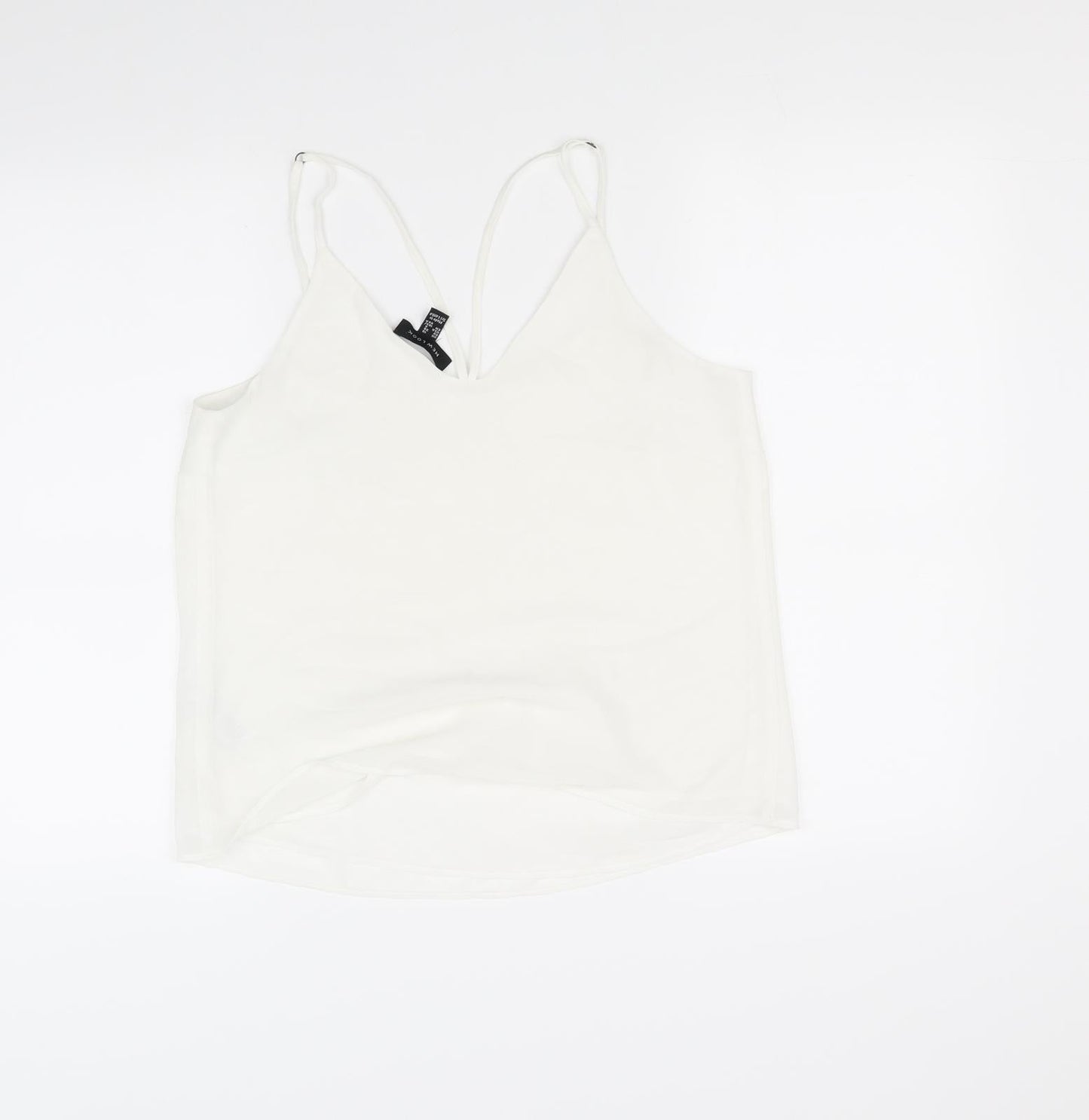 New Look Womens White   Basic Blouse Size 10