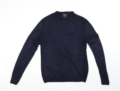 Additional front view of F&F men’s blue jumper, size S