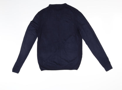 Back view of F&F men’s blue jumper, size S