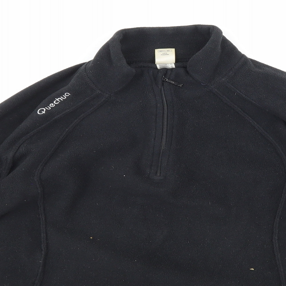 Quechua Womens Black  Fleece Jacket  Size L
