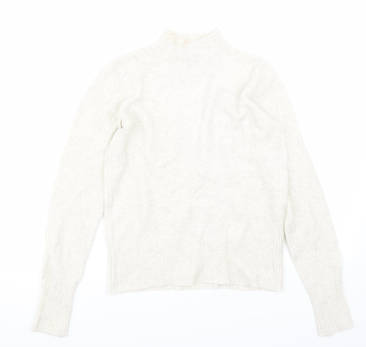 River Island Womens Beige  Knit Pullover Jumper Size 10