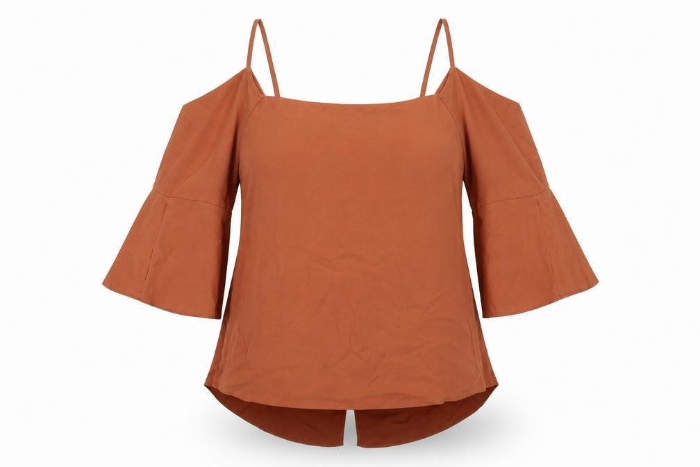 River Island Womens Orange   Basic Blouse Size 10