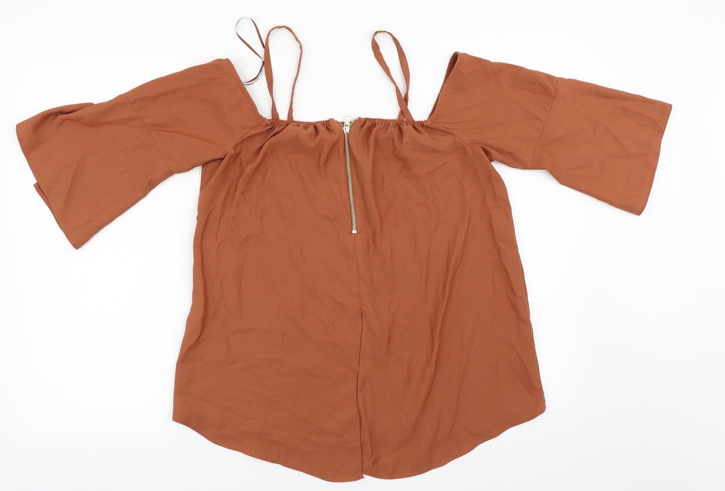 River Island Womens Orange   Basic Blouse Size 10