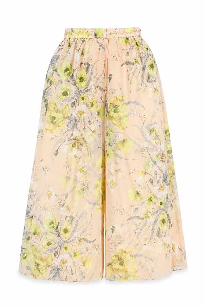 H&M Womens Multicoloured Floral  Bloomer Trousers Size 10