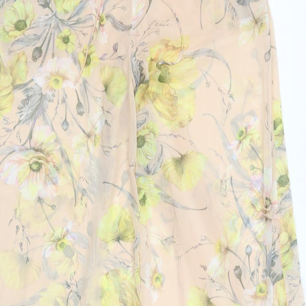 H&M Womens Multicoloured Floral  Bloomer Trousers Size 10