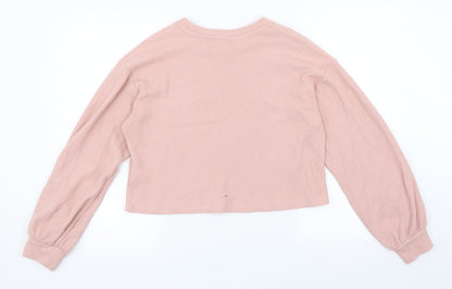 Back view of Forever 21 women’s pink jumper, size M