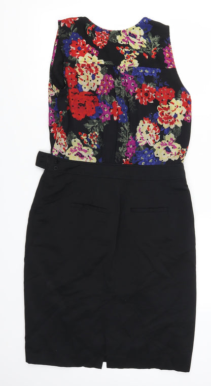 Preloved Preen Womens Multicoloured Floral  Mini  Size 12 - Back