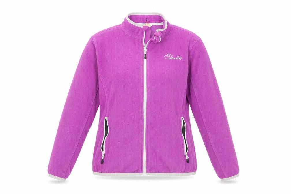 Dare2B Womens Purple  Fleece Jacket  Size 8