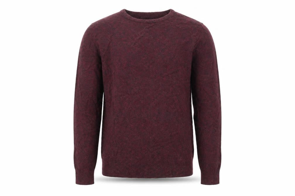 Primark Mens Red  Knit Pullover Jumper Size S