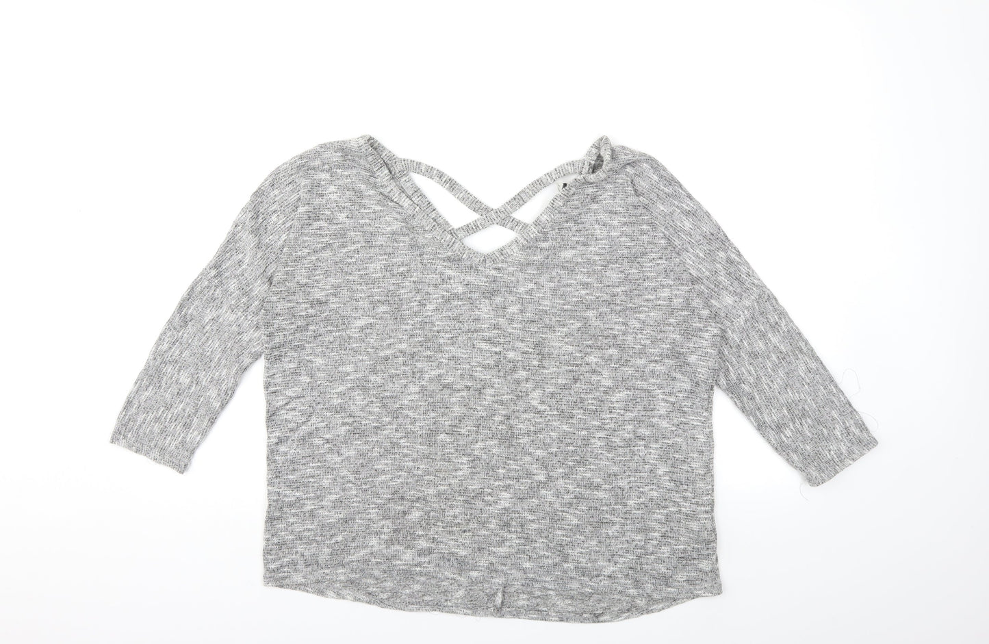Peacocks Womens Grey   Pullover Jumper Size 14