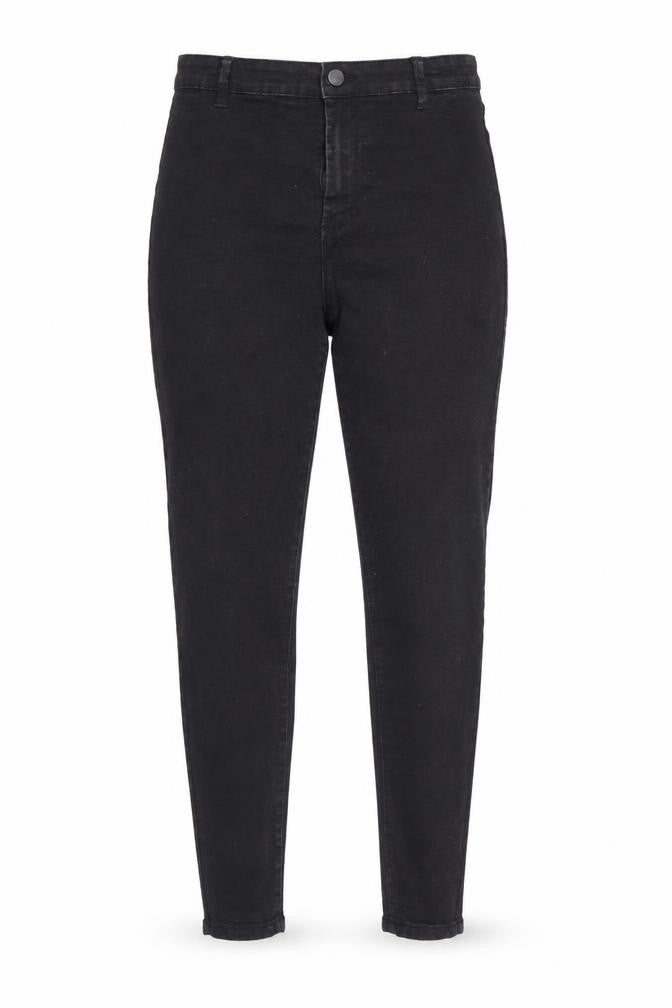 Denim & Co. Womens Black  Denim Skinny Jeans Size 16 L26 in