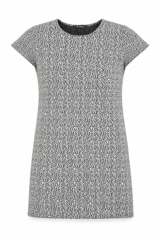 Miss Selfridge  Womens White Animal Print  A-Line  Size 10
