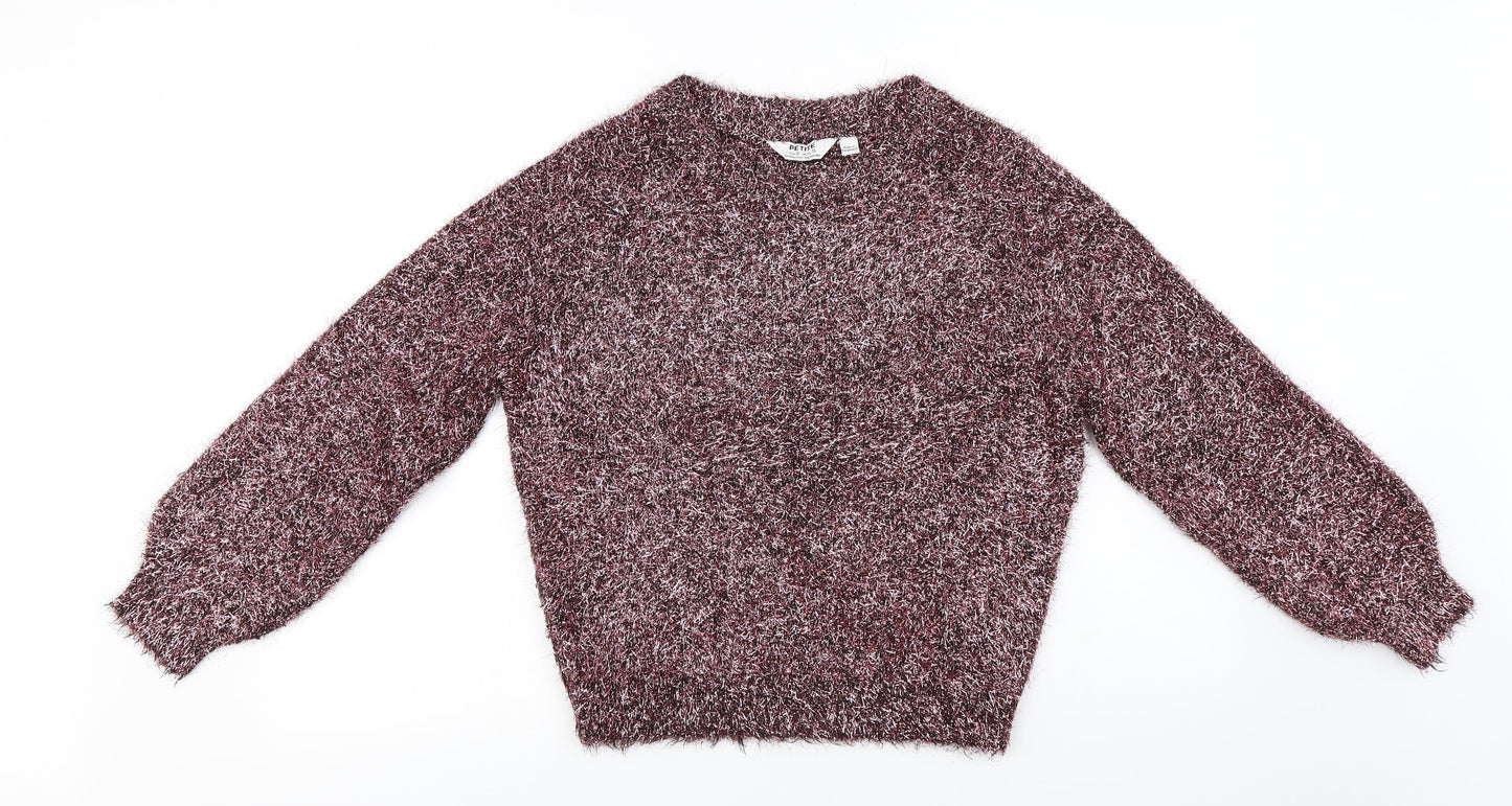 Dorothy Perkins  Womens Purple   Pullover Jumper Size S