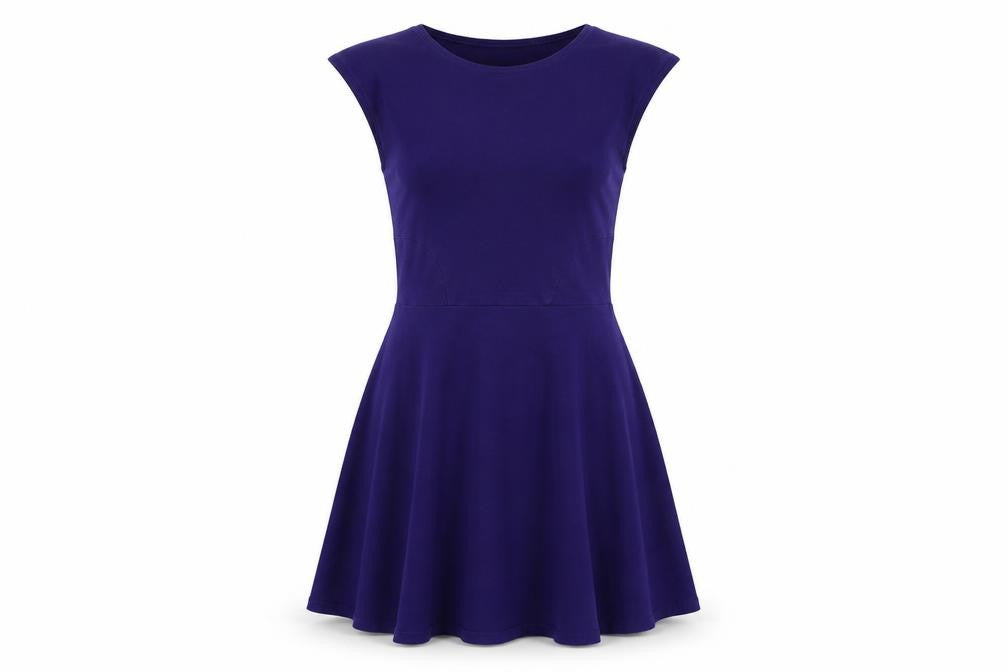 Topshop  Womens Purple   A-Line  Size 6