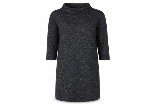 Viz A Viz Womens Grey   Jumper Dress  Size M