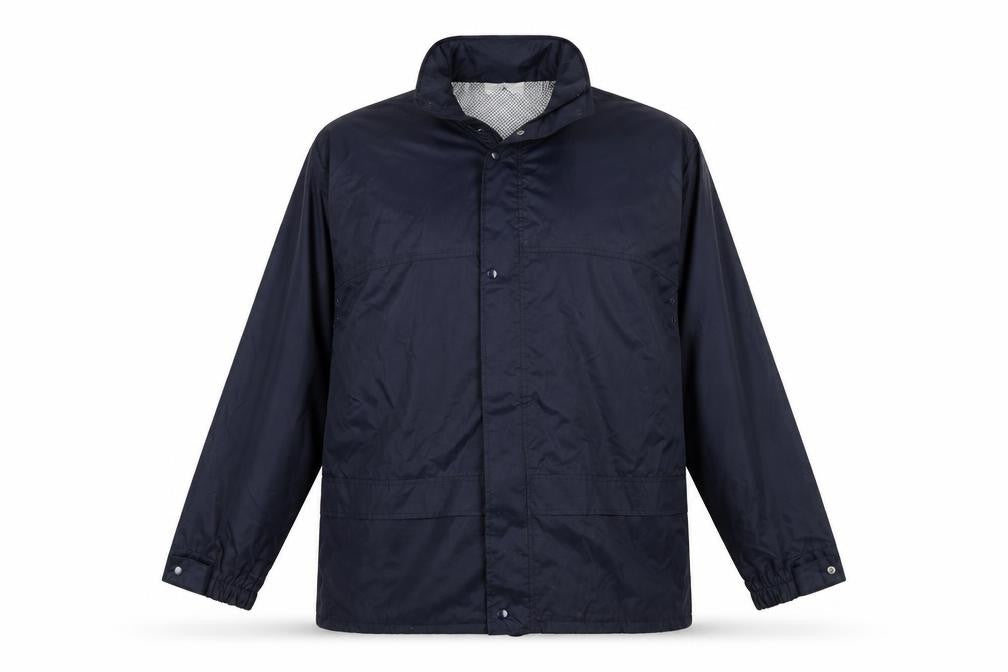 Blue Castle Mens Blue   Rain Coat Coat Size S