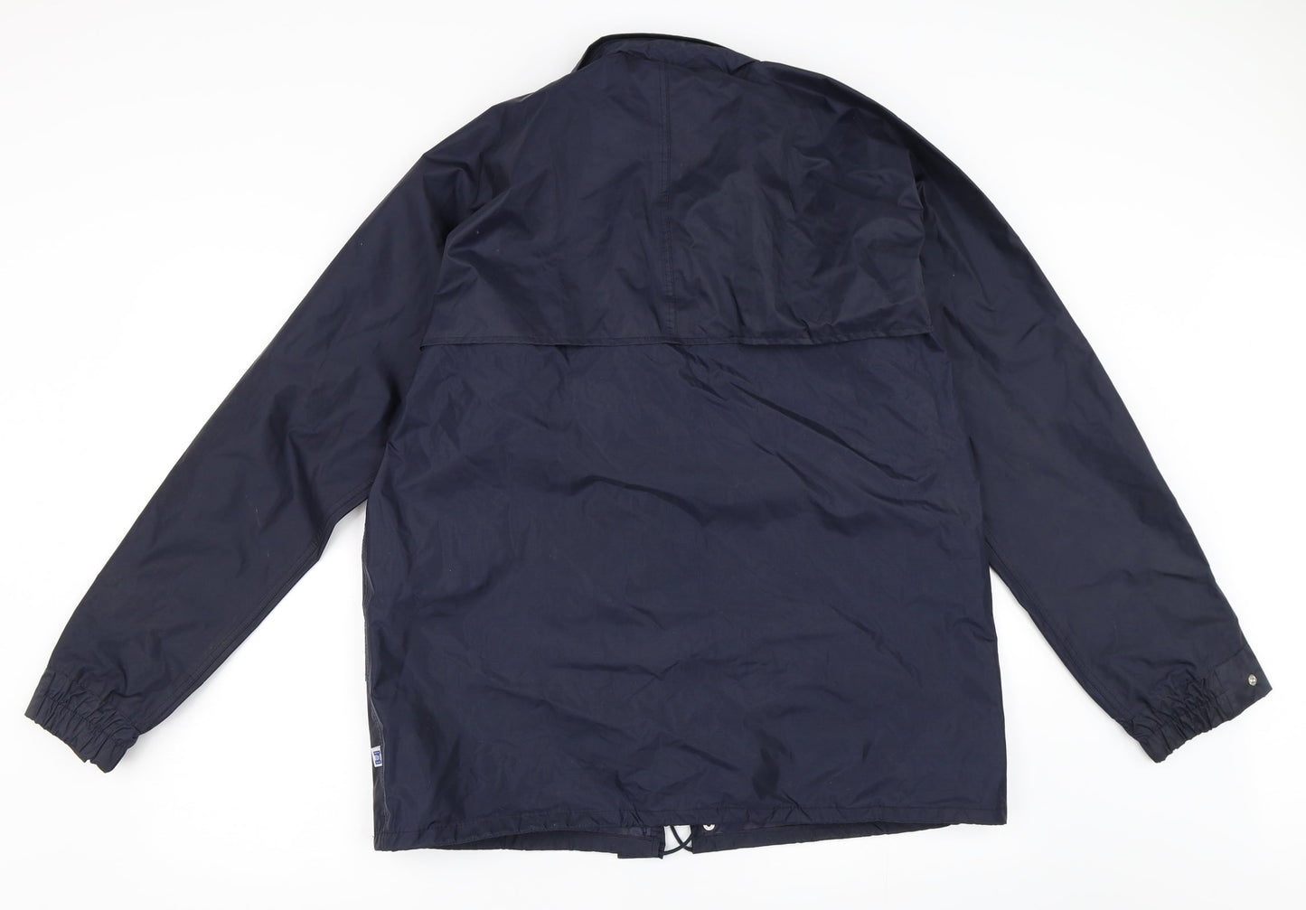 Blue Castle Mens Blue   Rain Coat Coat Size S