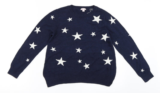 Menu Girls Blue   Pullover Jumper Size 8 Years