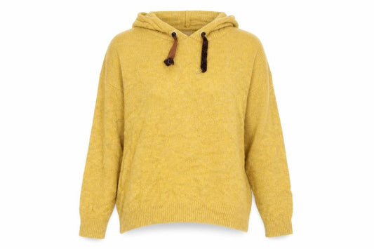 Matalan Womens Yellow   Pullover Hoodie Size M