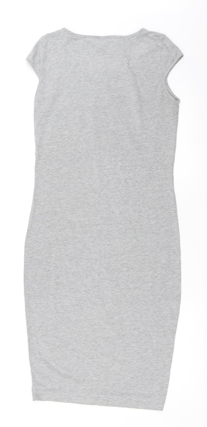Back view of Vera Moda women’s grey bodycon, size S