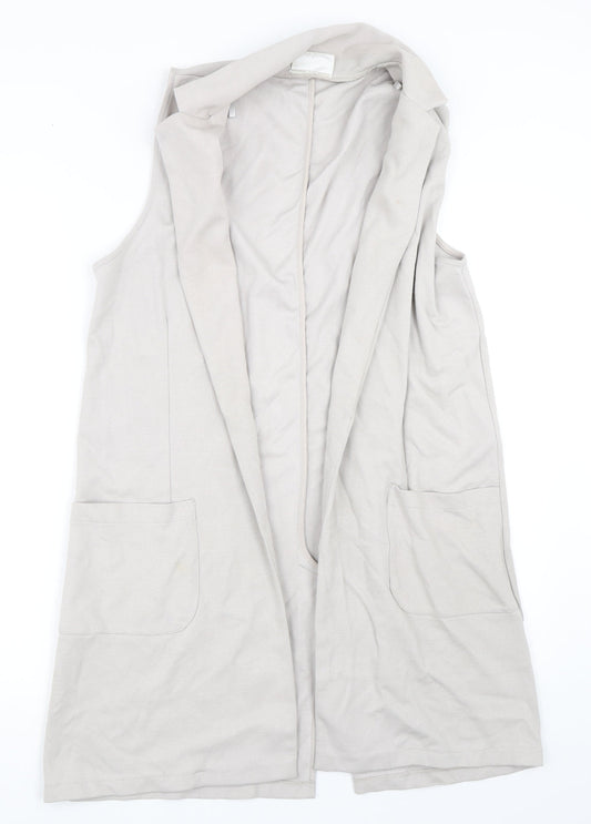Wallis Womens Grey   Jacket Waistcoat Size M