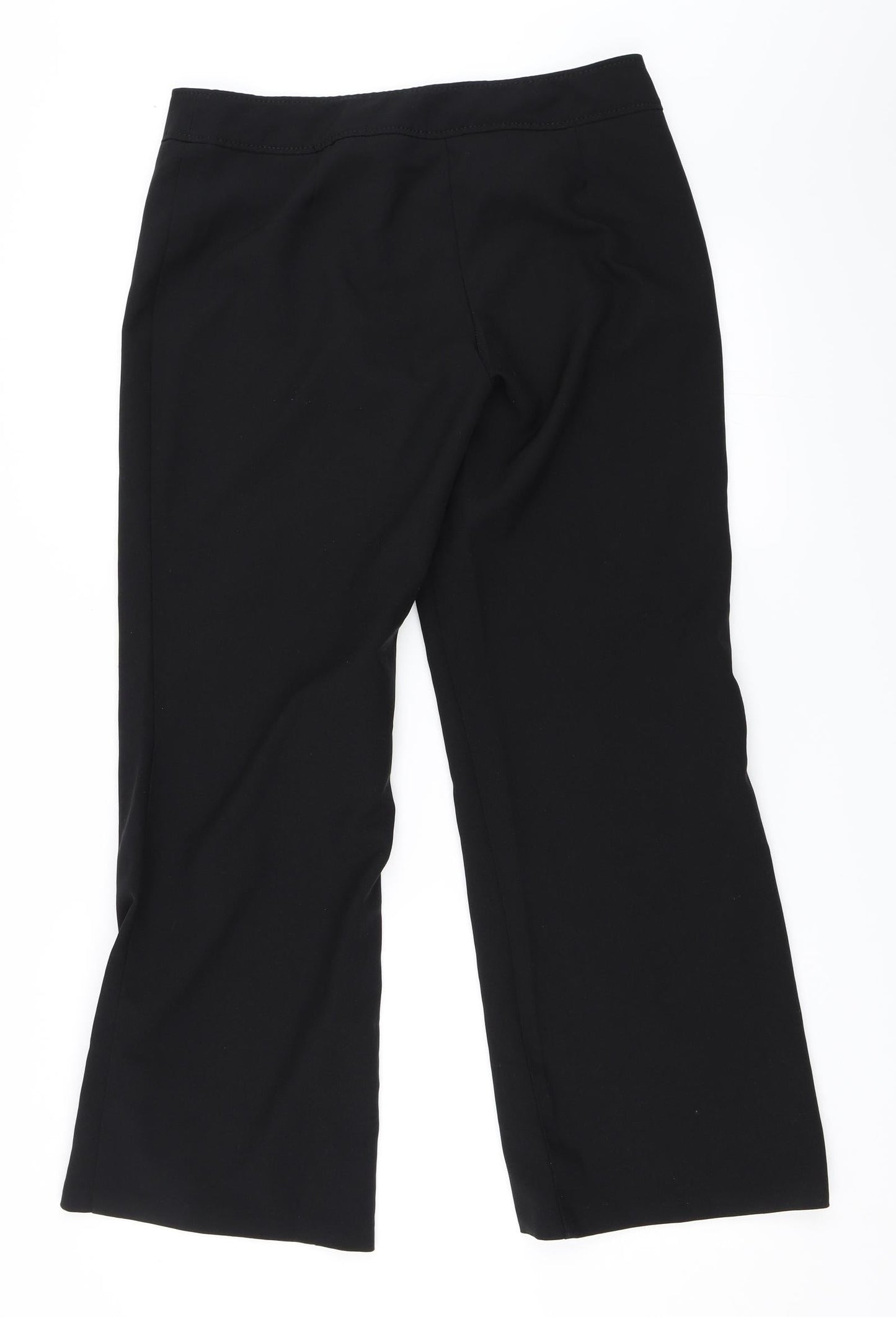F&F Womens Black   Trousers  Size 12 L28 in