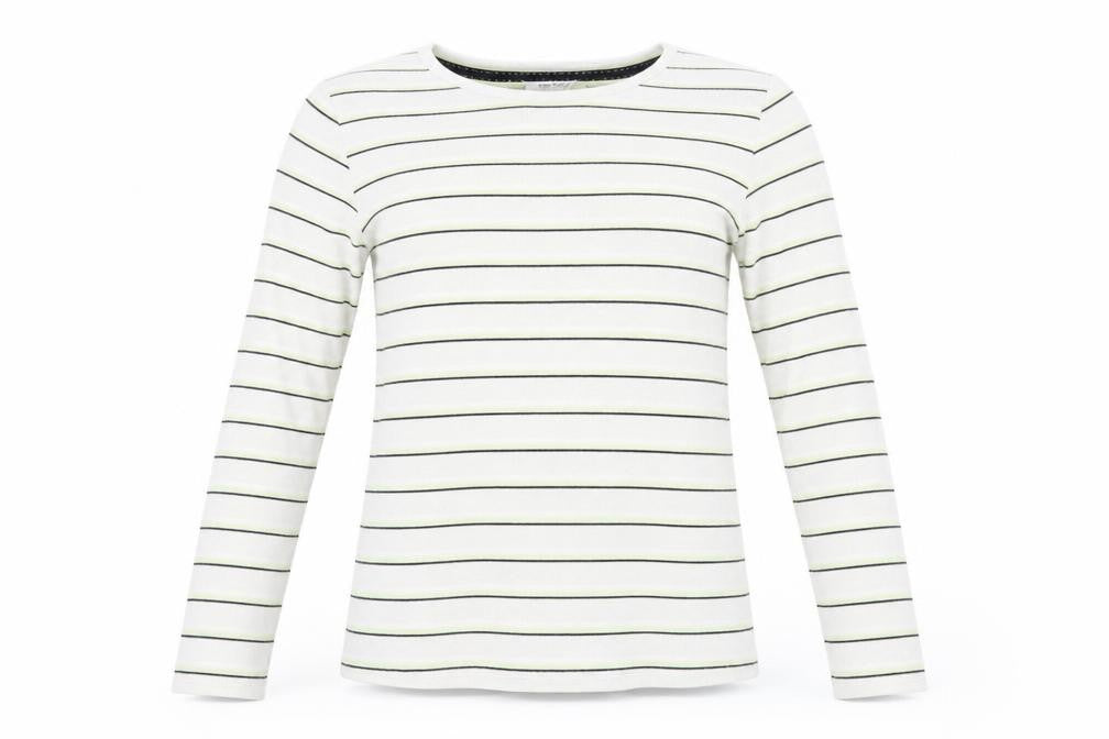 Nocozo Womens Green Striped Knit Pullover Jumper Size 10