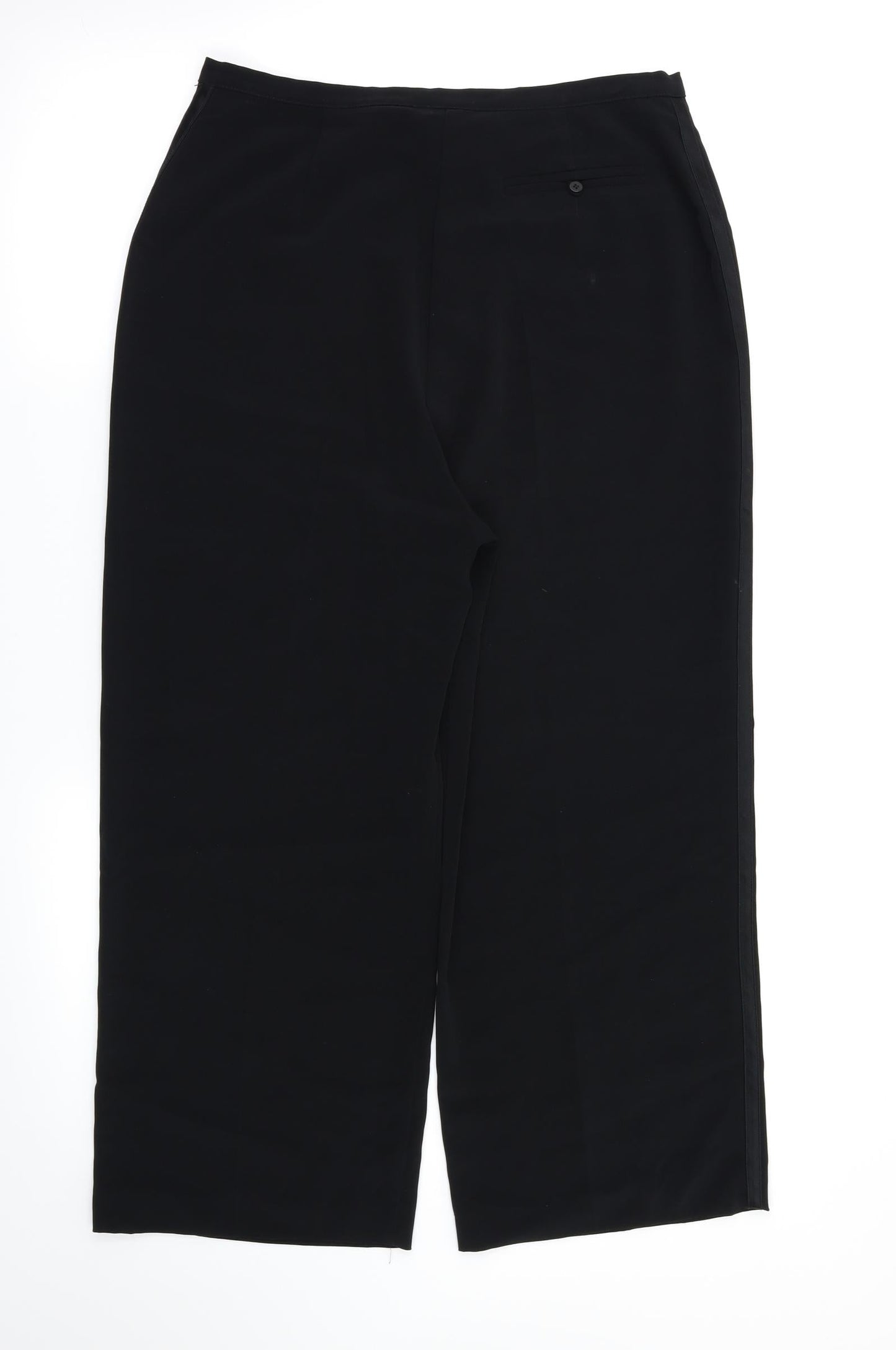 next  Womens Black   Trousers  Size 12 L23 in