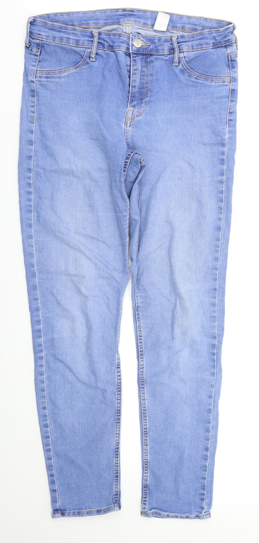 Denim Womens Blue   Skinny Jeans Size 30 L29 in