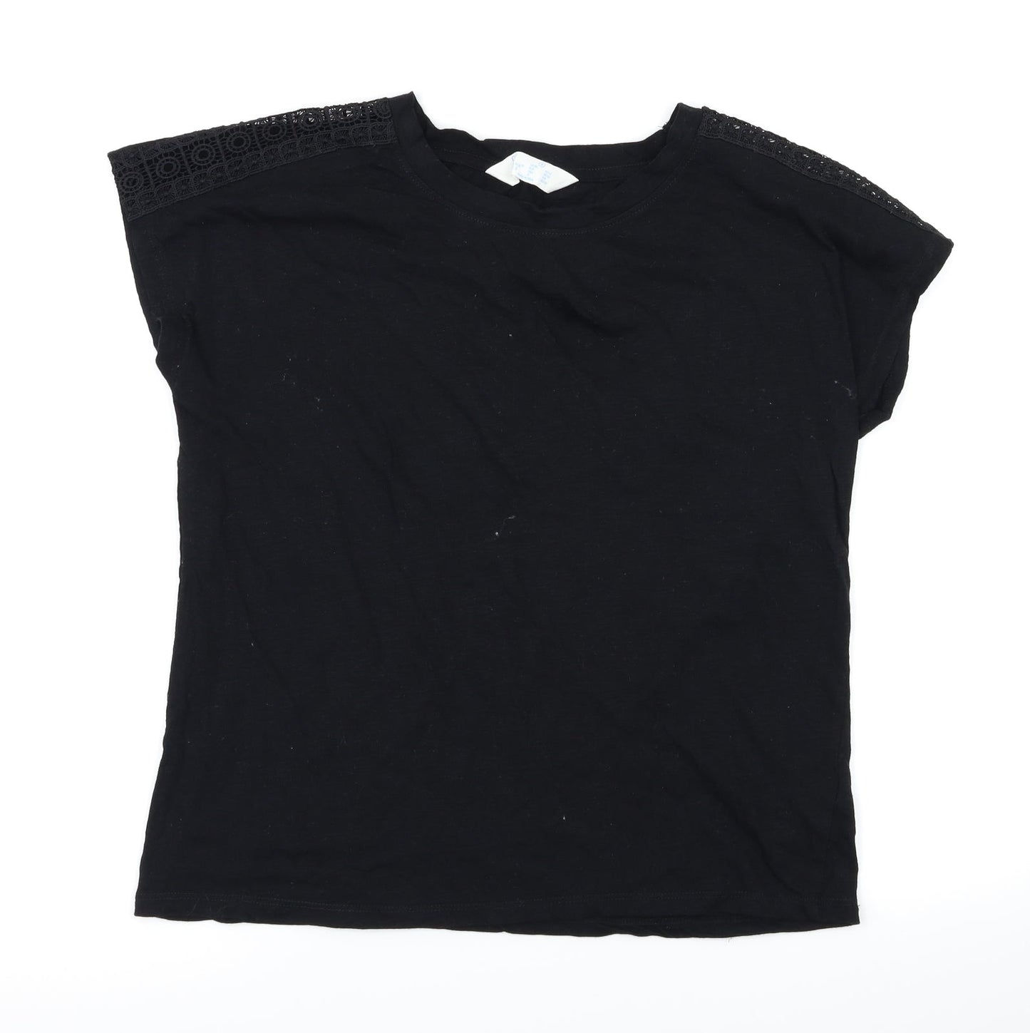 Primark Womens Black   Basic T-Shirt Size S