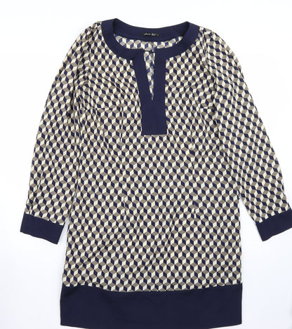 PRETTYLITTLETHING Womens Blue   A-Line  Size L
