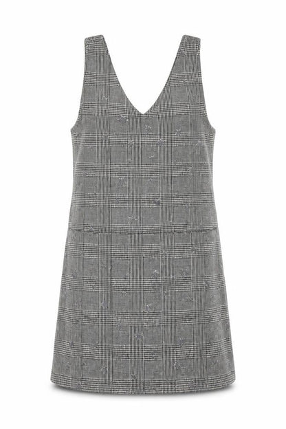 George Girls Grey Batik  A-Line  Size 8-9 Years