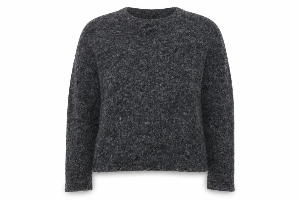 offshoot Womens Grey   Pullover Jumper Size L