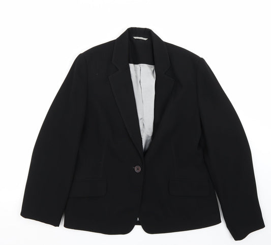 Florence & Fred Womens Black   Jacket Blazer Size 12