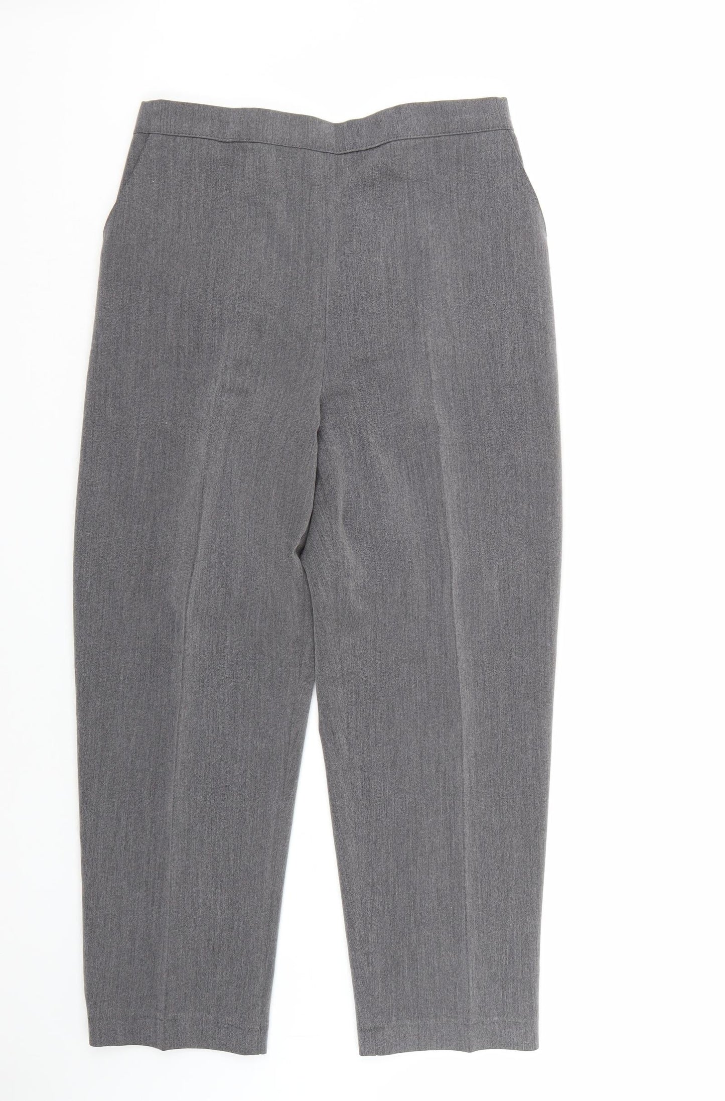 Emma Womens Grey   Trousers  Size 14 L28 in
