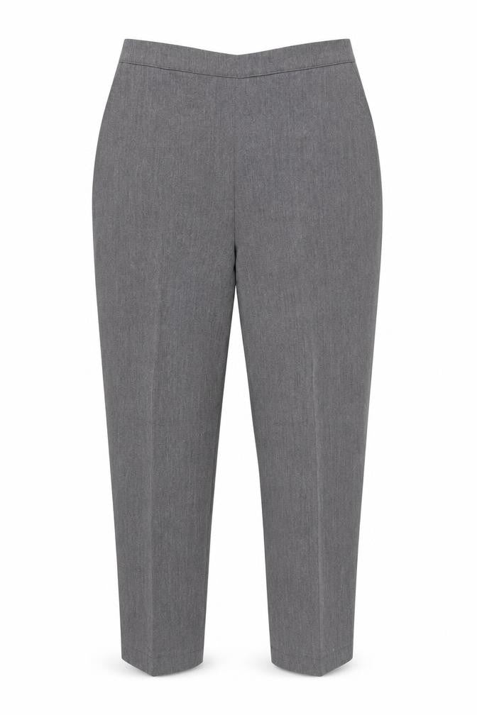Emma Womens Grey   Trousers  Size 14 L28 in