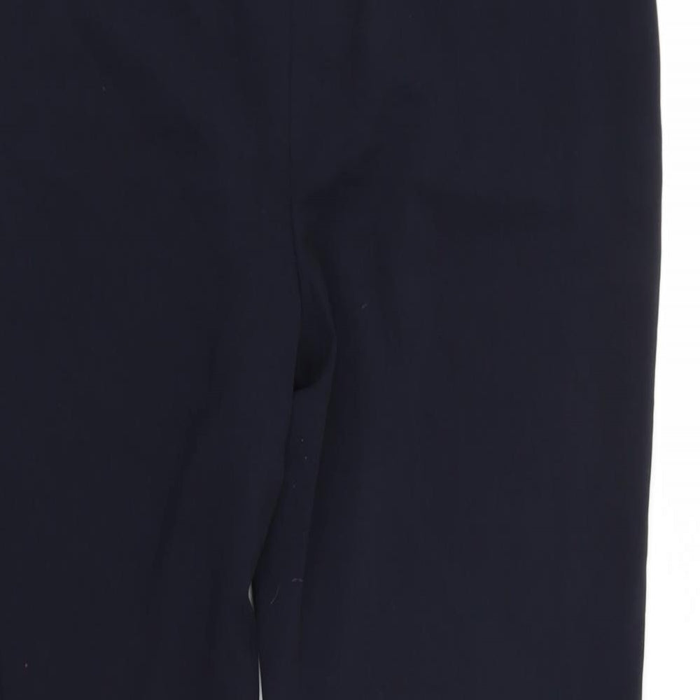 Isle Womens Blue   Trousers  Size 14 L28 in