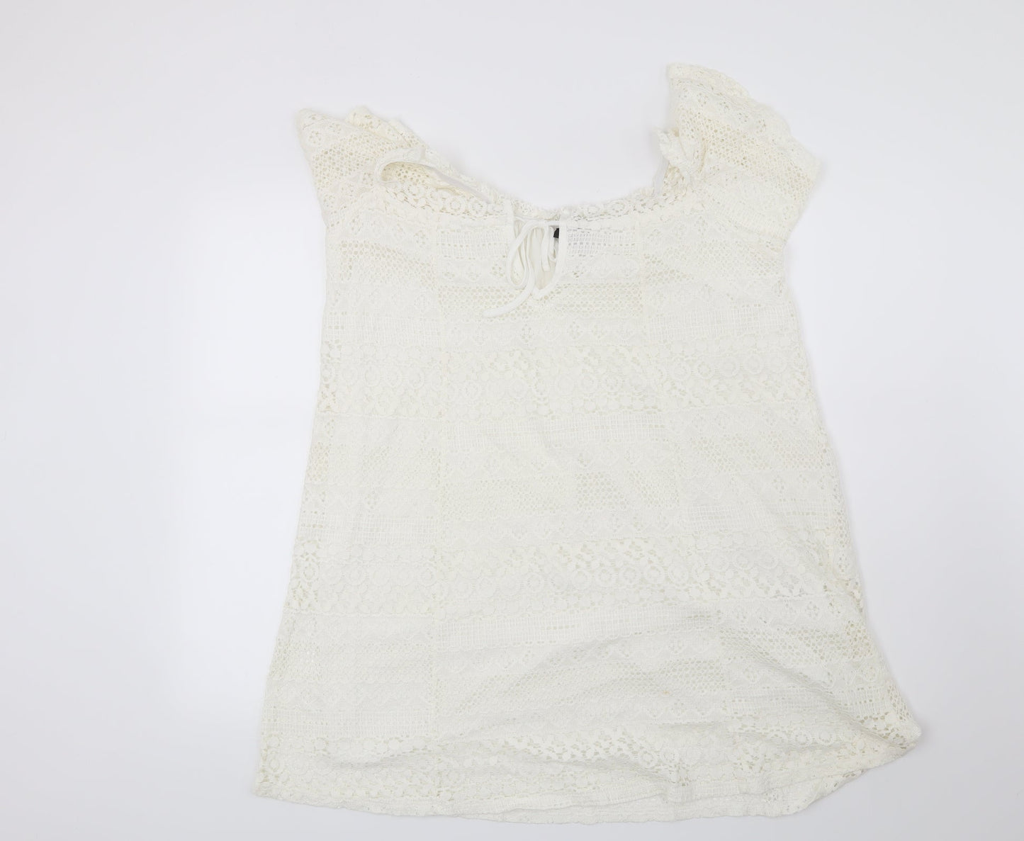 Topshop Womens White   Shift  Size 8