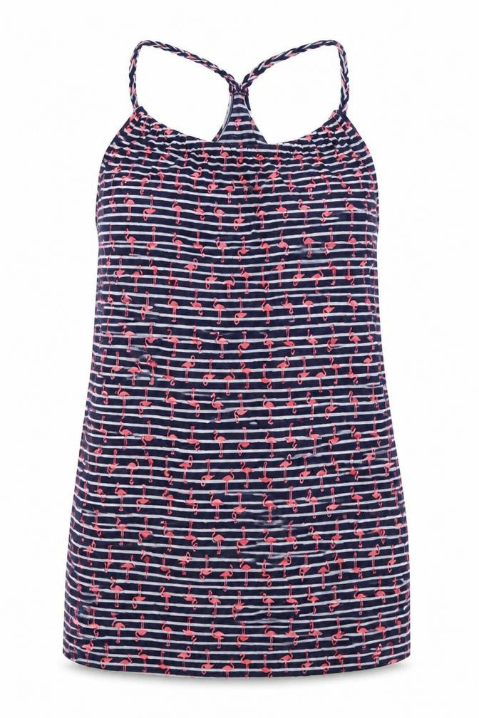 George Womens Blue Striped  Mini  Size M