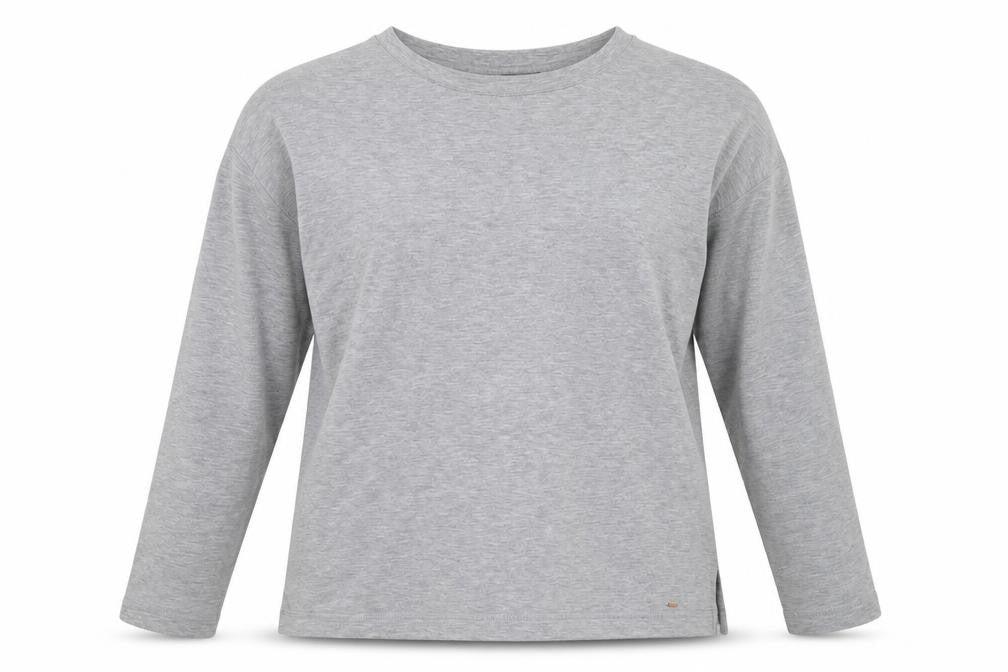 Preworn Womens Grey   Pullover Sweatshirt Size 12