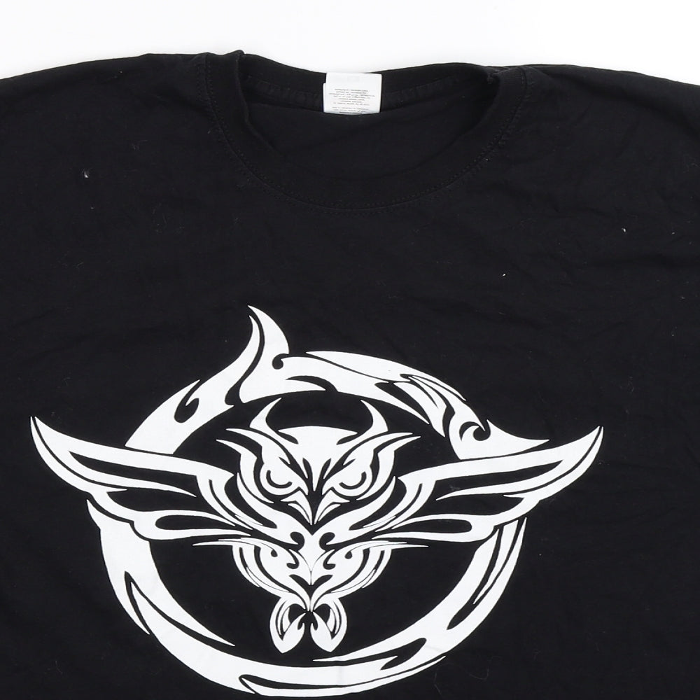 Fruit of the Loom Mens Black    T-Shirt Size M