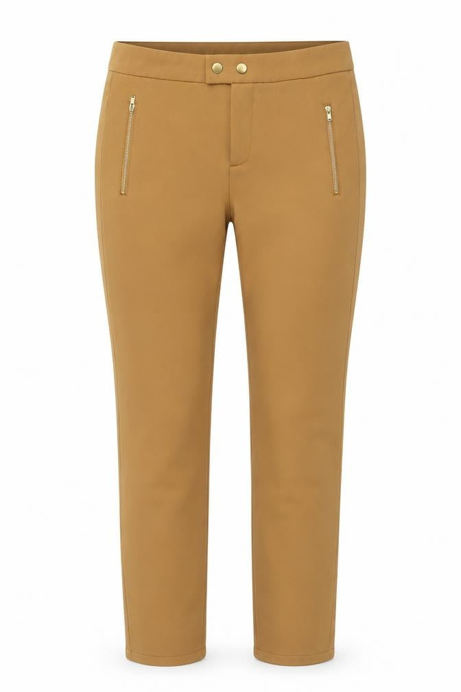 VERO MODA Womens Brown   Capri Trousers Size 36 L29 in
