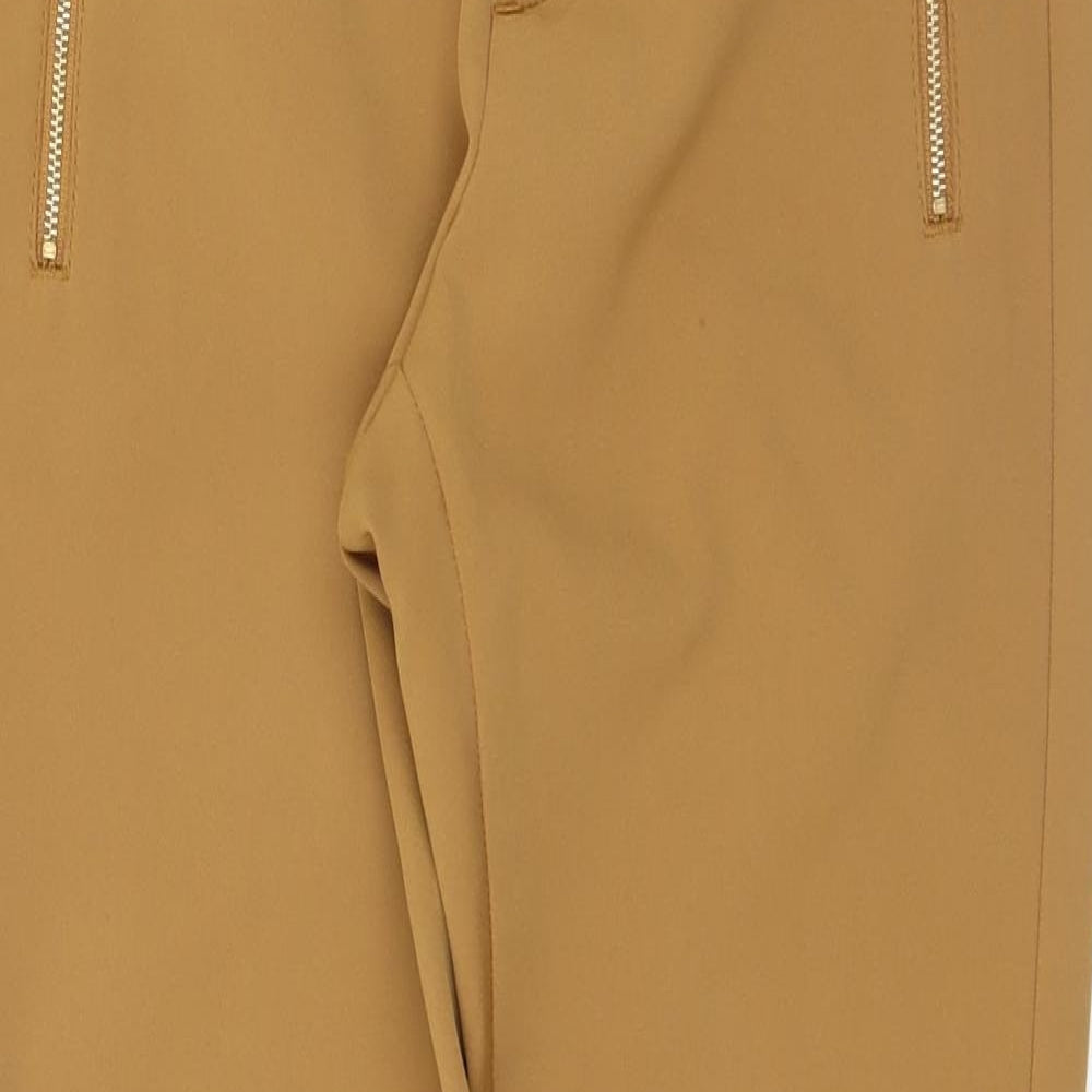 VERO MODA Womens Brown   Capri Trousers Size 36 L29 in