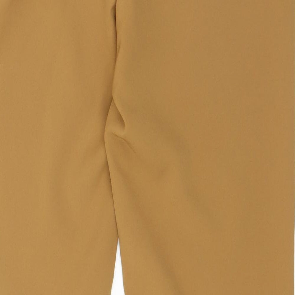 VERO MODA Womens Brown   Capri Trousers Size 36 L29 in